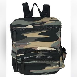 Lesportsac Mini Camo backpack